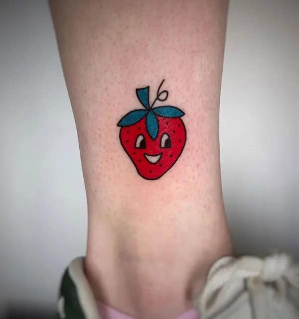 More Designs of Strawberry Tattoos To Check Out This Instant