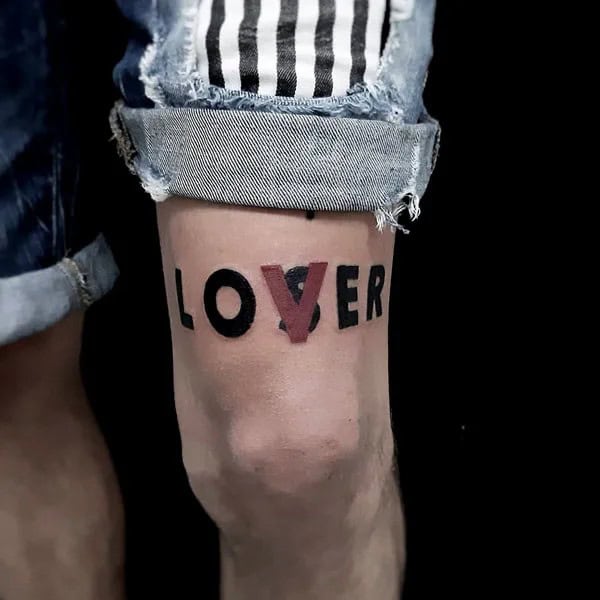 Evil Loser Lover tattoo