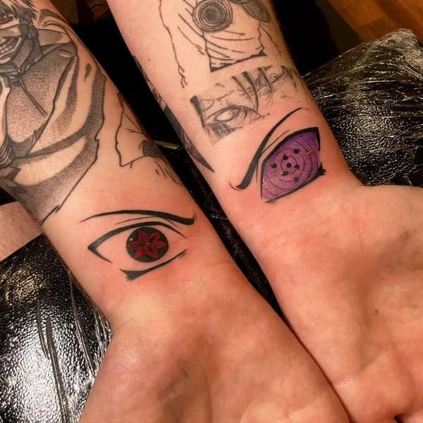 Madara Sharingan Tattoo