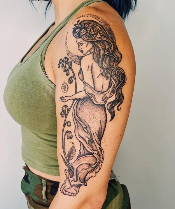 Explore More Engaging  Designs Of Persephone Tattoo