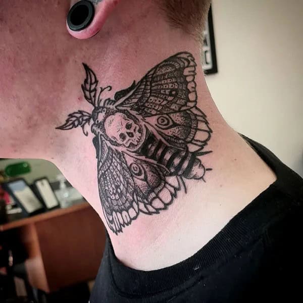 More Death Moth Tattoos That Can’t Be Ignored!