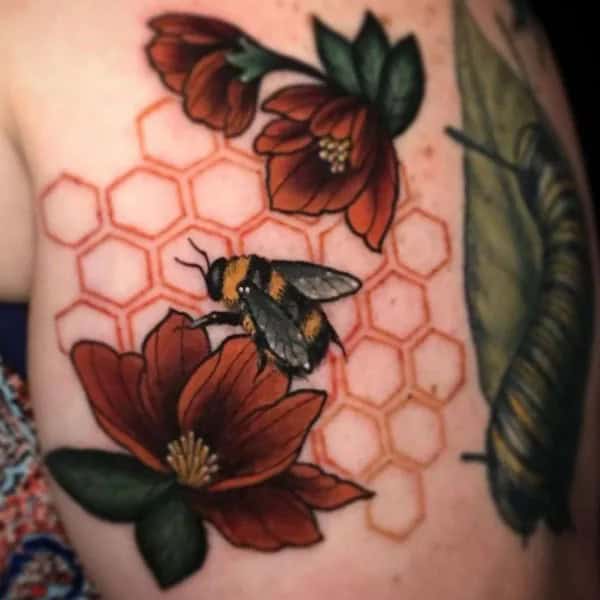 Bumble Bee Tattoo