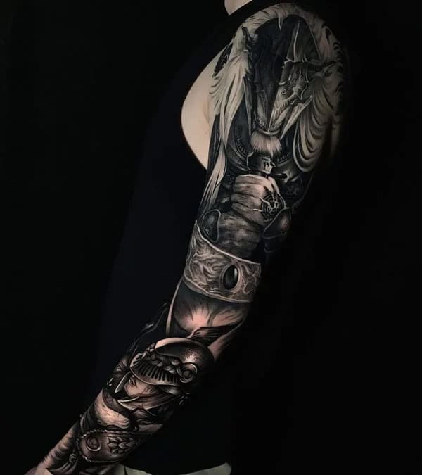 Elden Sleeve Tattoo