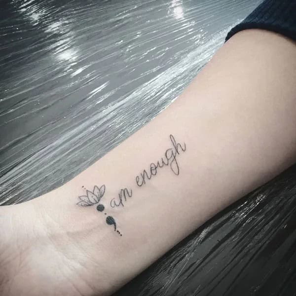 More “I Am Enough” Tattoos To Enhance Your Dignity