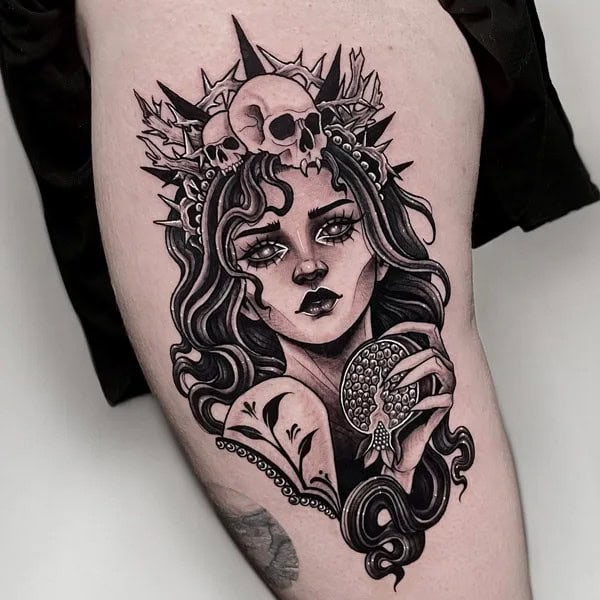 Explore More Engaging  Designs Of Persephone Tattoo