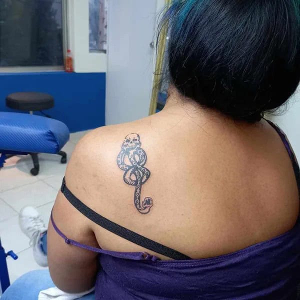 Small Death Eater Tattoo