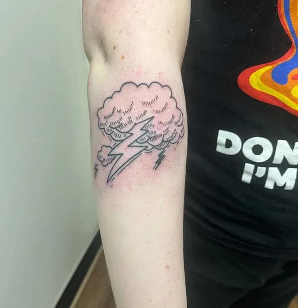 Storm Cloud Tattoo