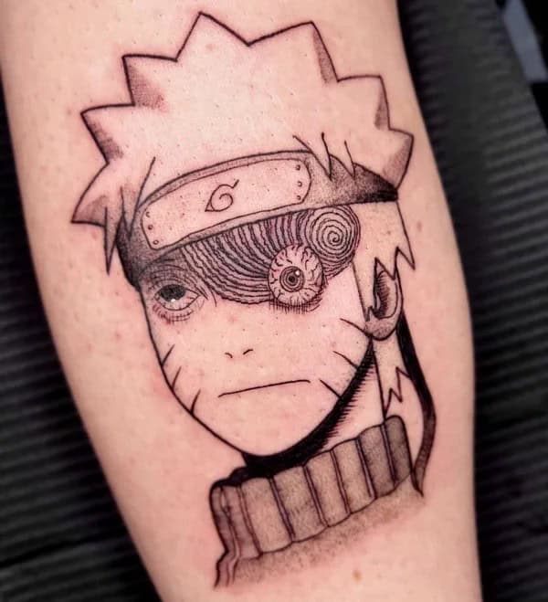 Naruto Junji Ito Tattoo