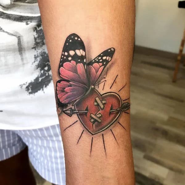 More Broken Heart Tattoos To Wear This Year