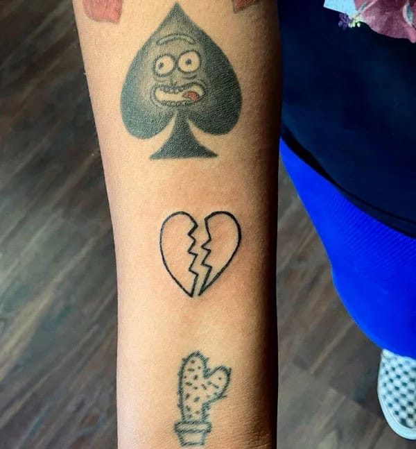 More Broken Heart Tattoos To Wear This Year