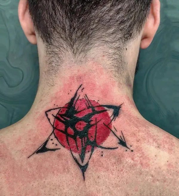 Madara Sharingan Tattoo