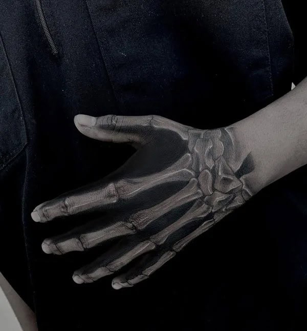 Skeleton Hand Tattoo