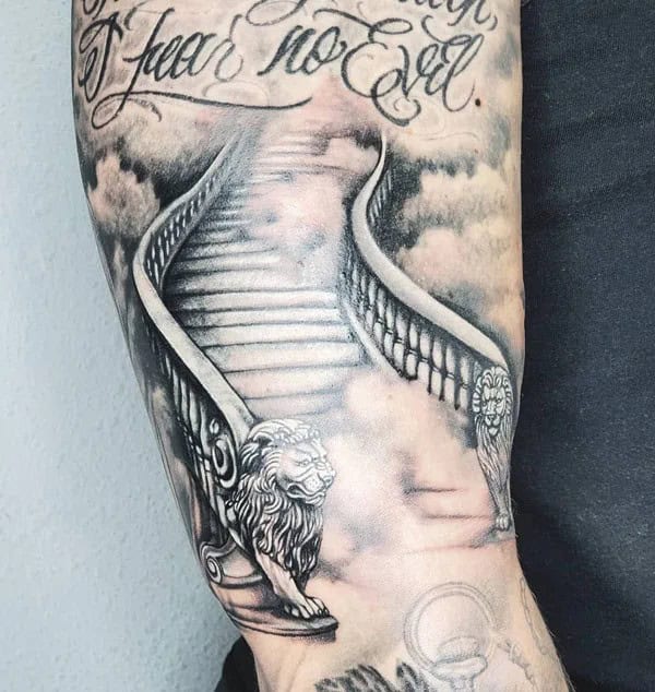 More Unique Stairway To Heaven Tattoo Ideas To Wear in 2024