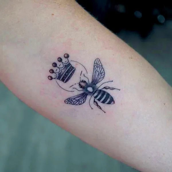 Queen Bee Tattoo