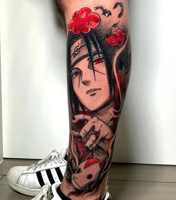 Itachi Hand Tattoo