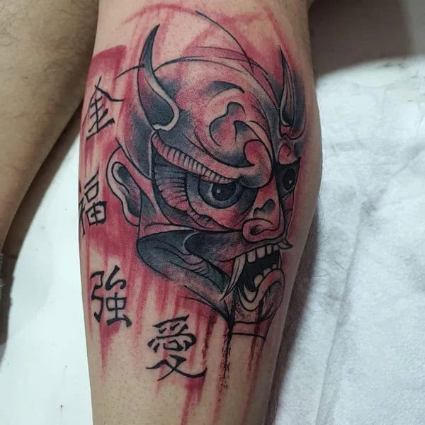 Japanese Oni Tattoo