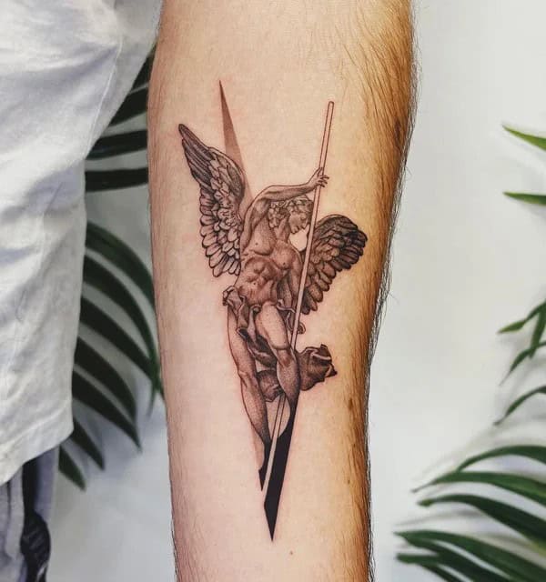 Warrior Archangel Michael Tattoo