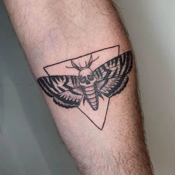 More Death Moth Tattoos That Can’t Be Ignored!