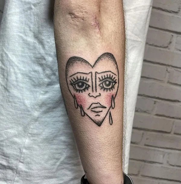 More Broken Heart Tattoos To Wear This Year