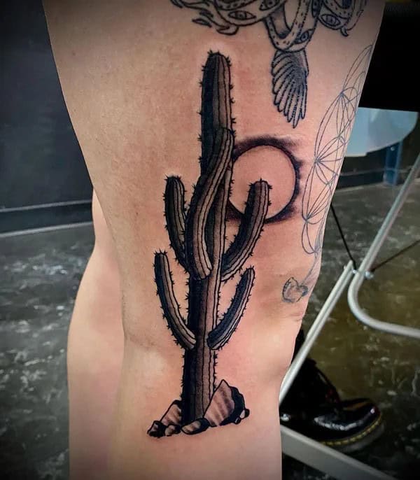 Saguaro Cactus Tattoo