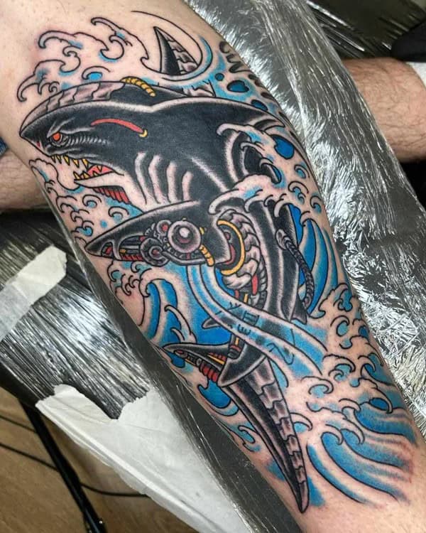 Japanese Ocean Tattoo