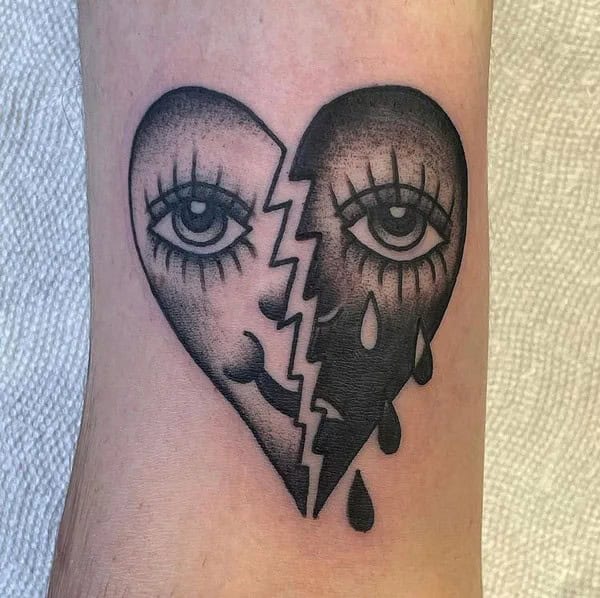 More Broken Heart Tattoos To Wear This Year