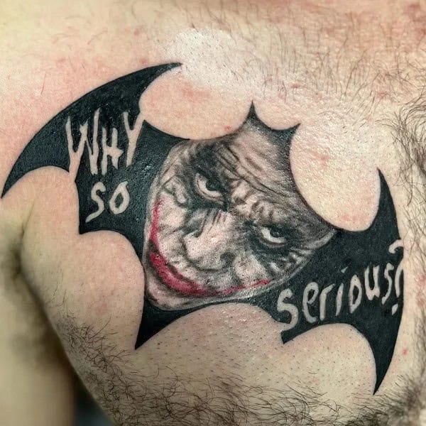 Why So Serious Joker Tattoo