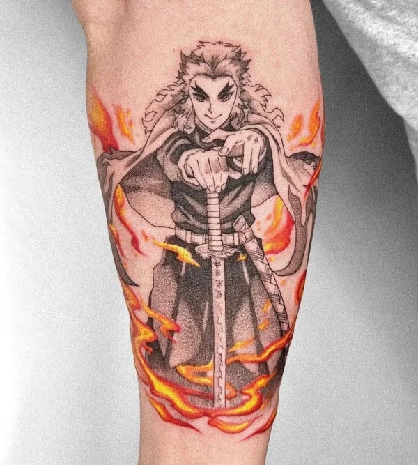 Demon Slayer Sword Tattoo