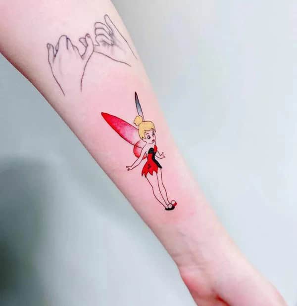 Simple Tinkerbell Tattoo