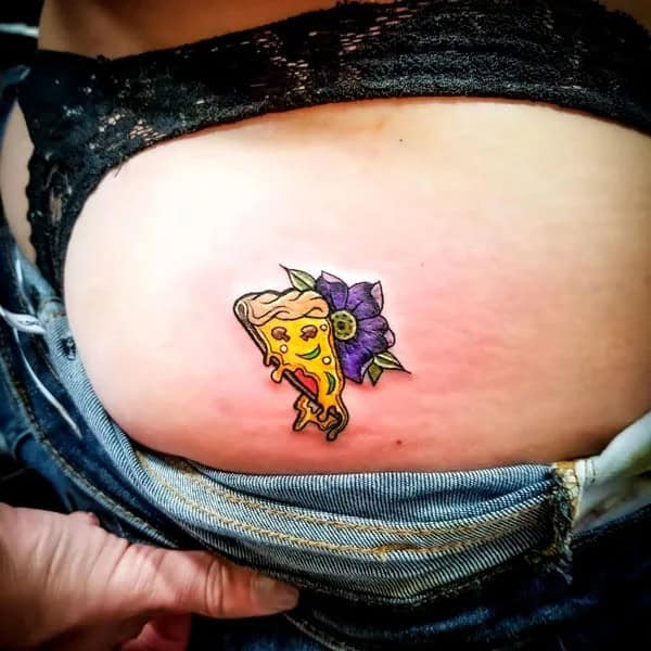 Bite Me Butt Tattoo