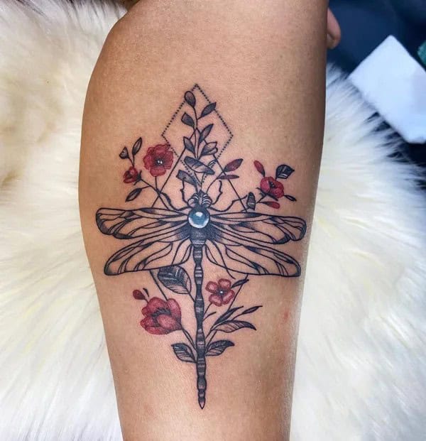 More Sublime Entries Of Dragonfly Tattoos