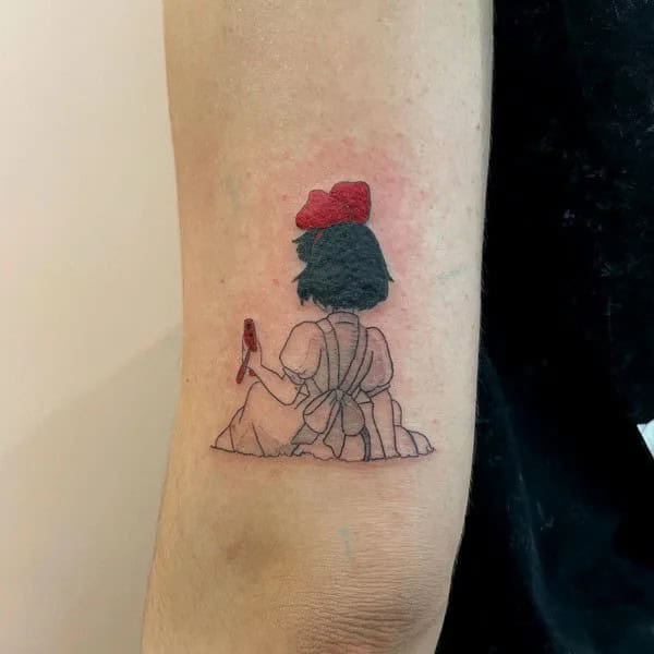 Anime Foot Tattoo