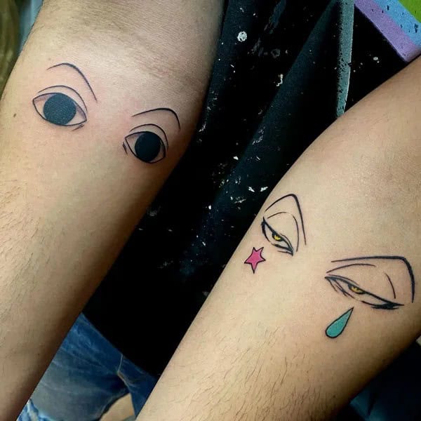 Phantom Troupe Eye Tattoo