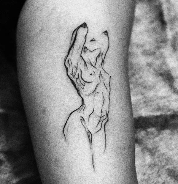 More Naked Woman Tattoo Inspirations To Take Into Account