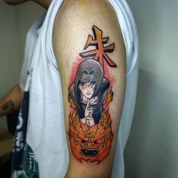 Itachi Hand Tattoo