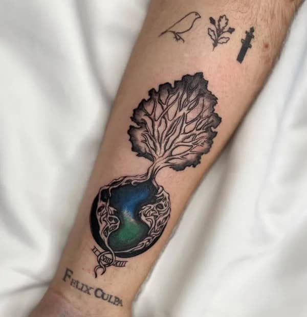 Tree Of Life Quote Tattoo