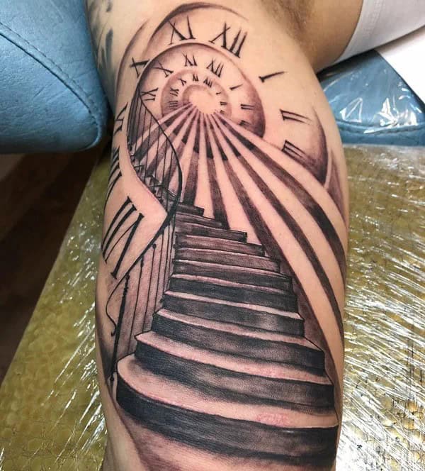 More Unique Stairway To Heaven Tattoo Ideas To Wear in 2024