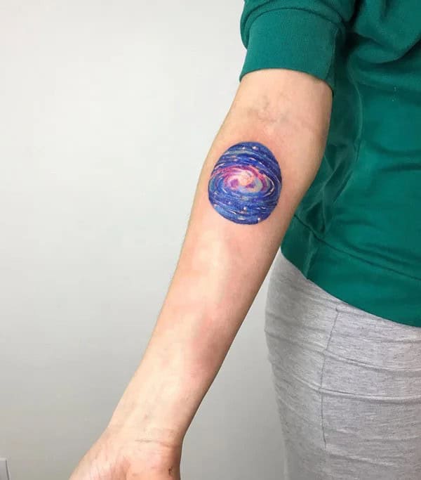 Small Galaxy Tattoo