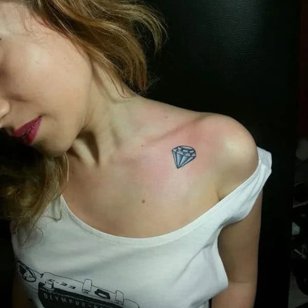 Small Diamond Tattoo