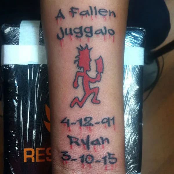 Lego Hatchet Man Tattoo