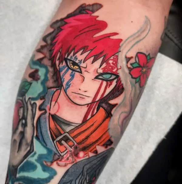 More Gaara Tattoos To Check Out For Gaining Inspiration