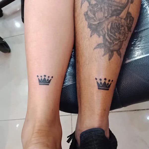 Crown Couple Tattoo