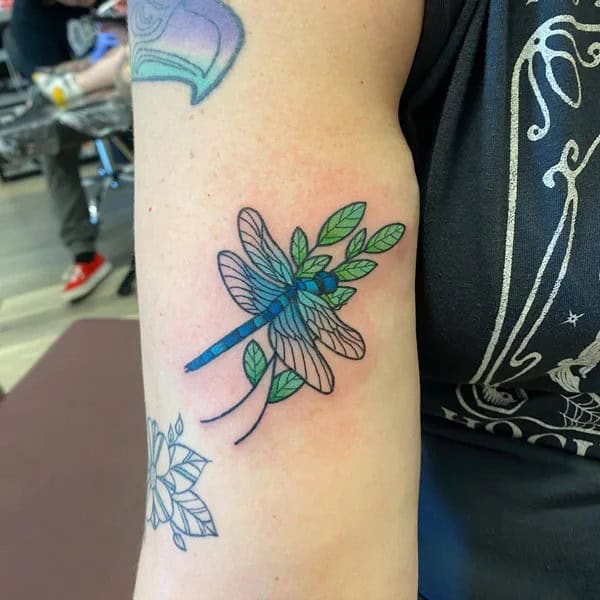 More Sublime Entries Of Dragonfly Tattoos