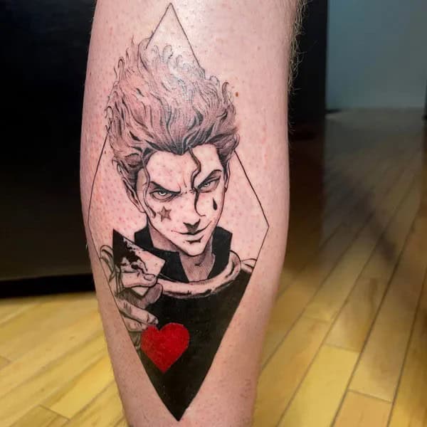 Hisoka Morow Tattoo