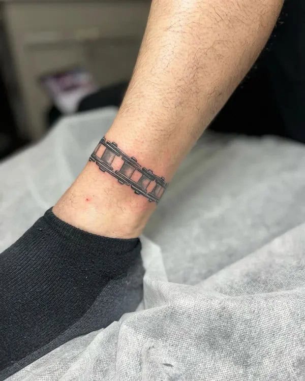 Motorcycle Chain Tattoo