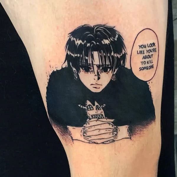 Chrollo Lucilfer Tattoo