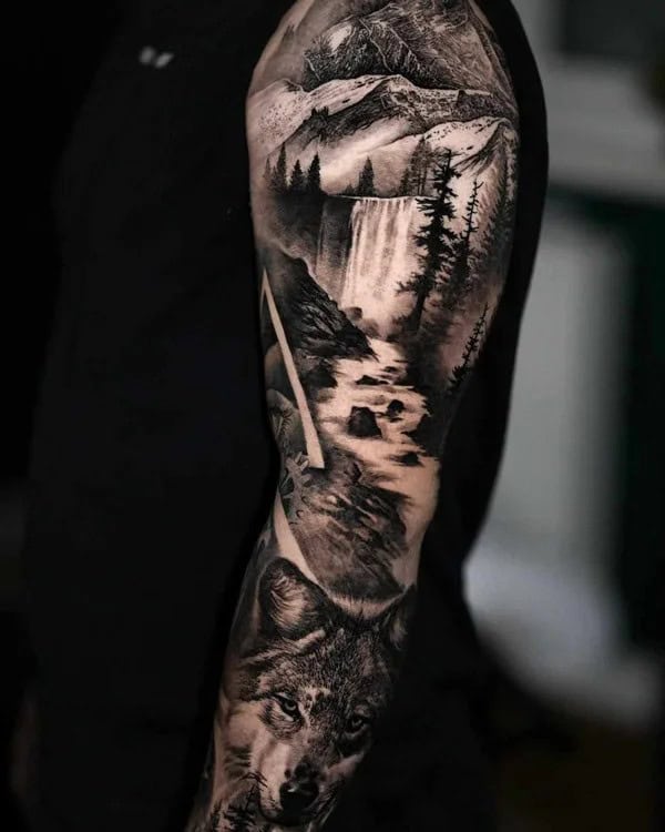 Nature Sleeve Tattoo