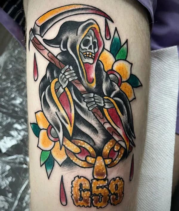 G59 Grim Reaper Tattoo