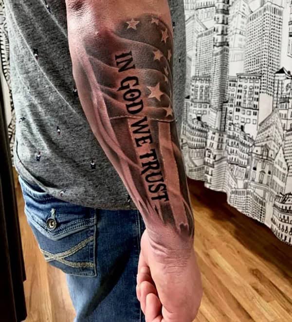 More “In God, We Trust” Tattoos To Dismiss Feelings Of Despair