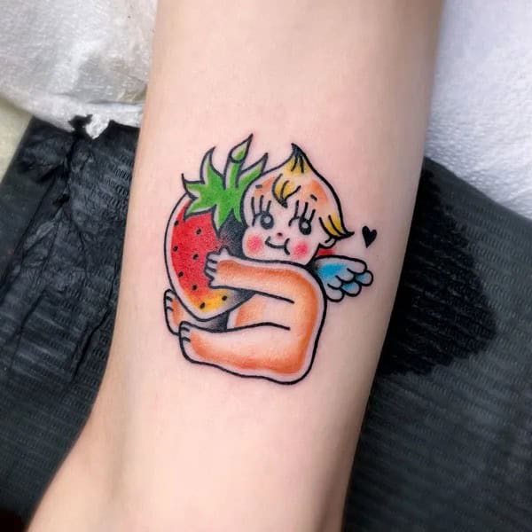 More Designs of Strawberry Tattoos To Check Out This Instant